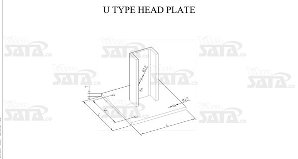 U TYPE HEAD PLATE