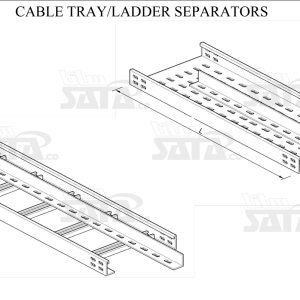 CABLE TRAY/LADDER SEPARATORS