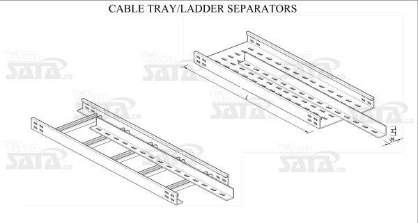 CABLE TRAY/LADDER SEPARATORS