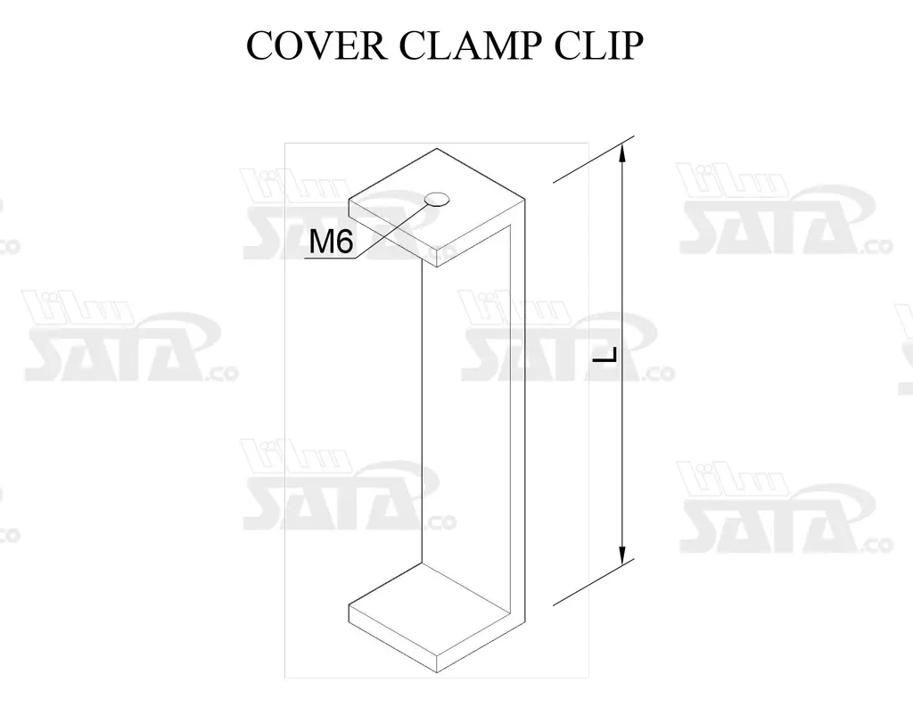 COVER CLAMP CLIP