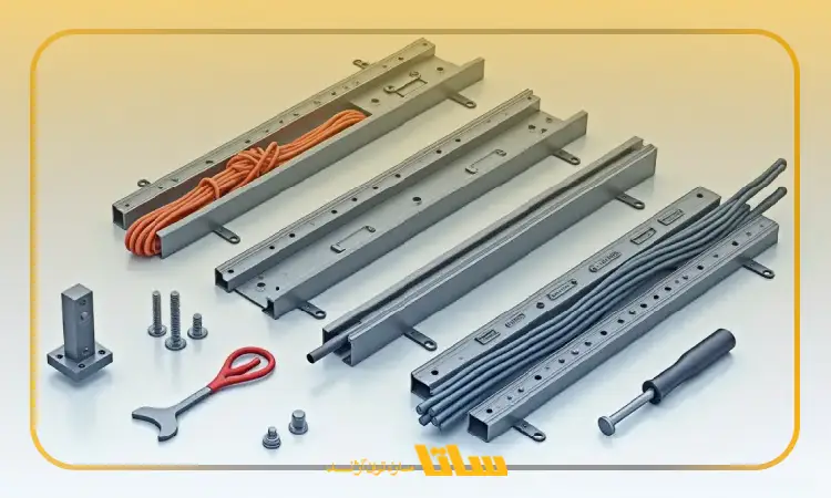 روش های اصولی نصب ساپورت سینی کابل