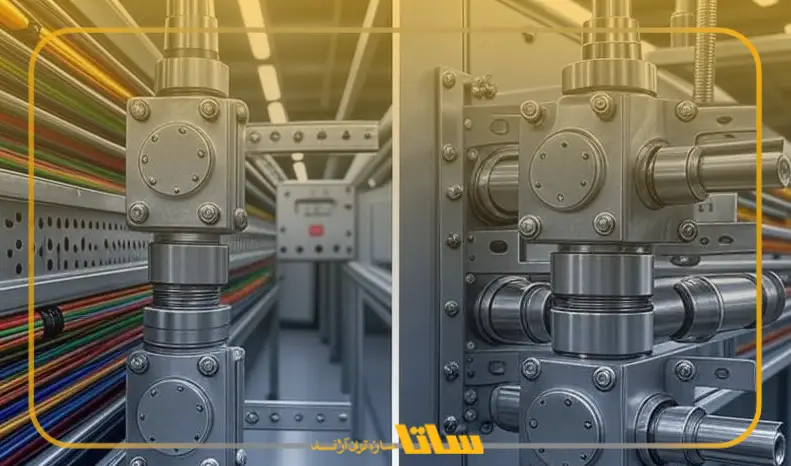 بررسی تفاوت جوینت ساده و تقویتی در سینی کابل