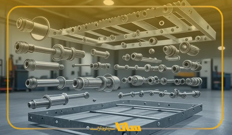 اجزای اصلی سینی کابل