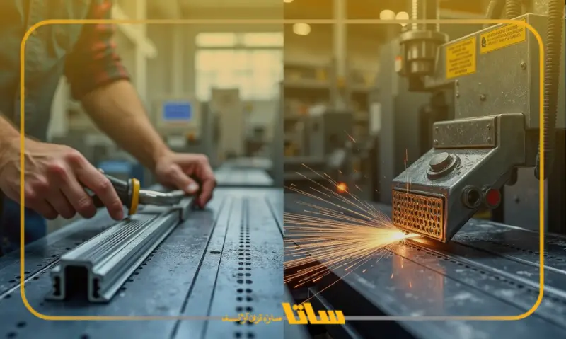 مقایسه خمکاری دستی و ماشینی