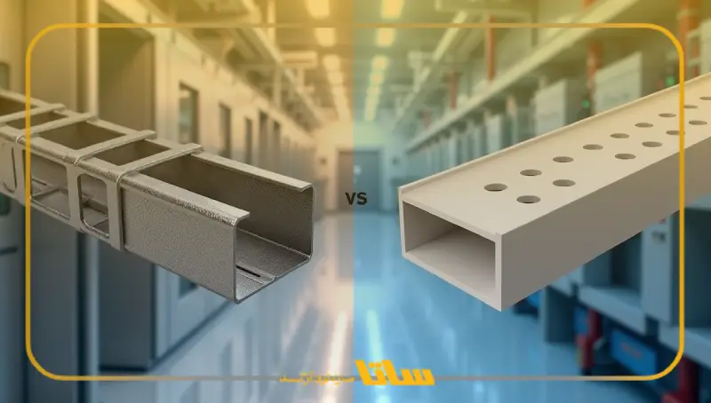 مقایسه زانوی سینی کابل فلزی با PVC