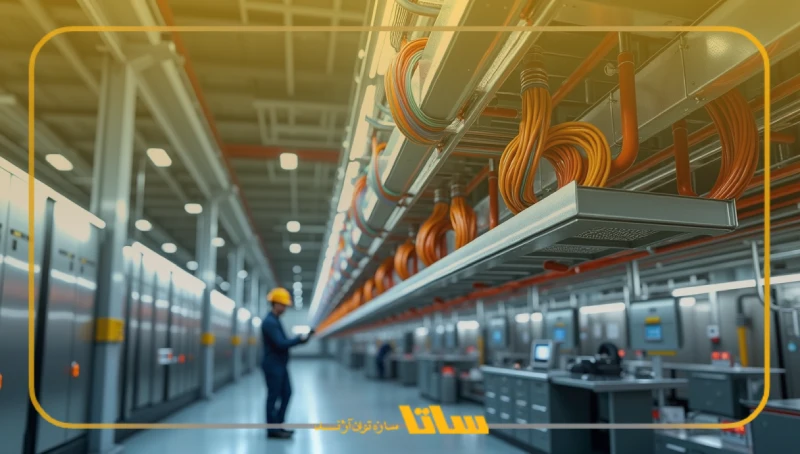 سینی کابل استیل ضدزنگ​