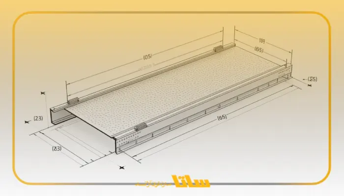 سینی کابل مشبک چیست؟ ویژگی‌ها و ساختار