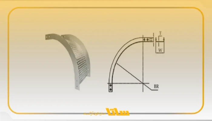 طراحی سینی کابل و الگوهای خم و اتصالات